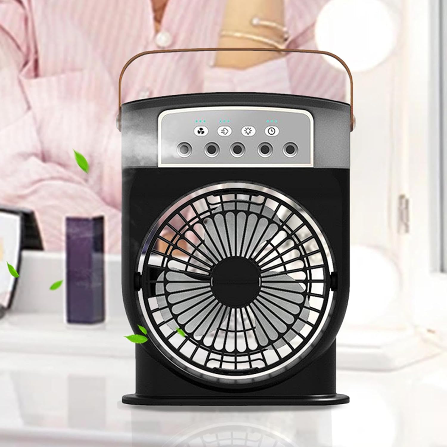 Rechargeable Portable Mini Mist Cooling Fan